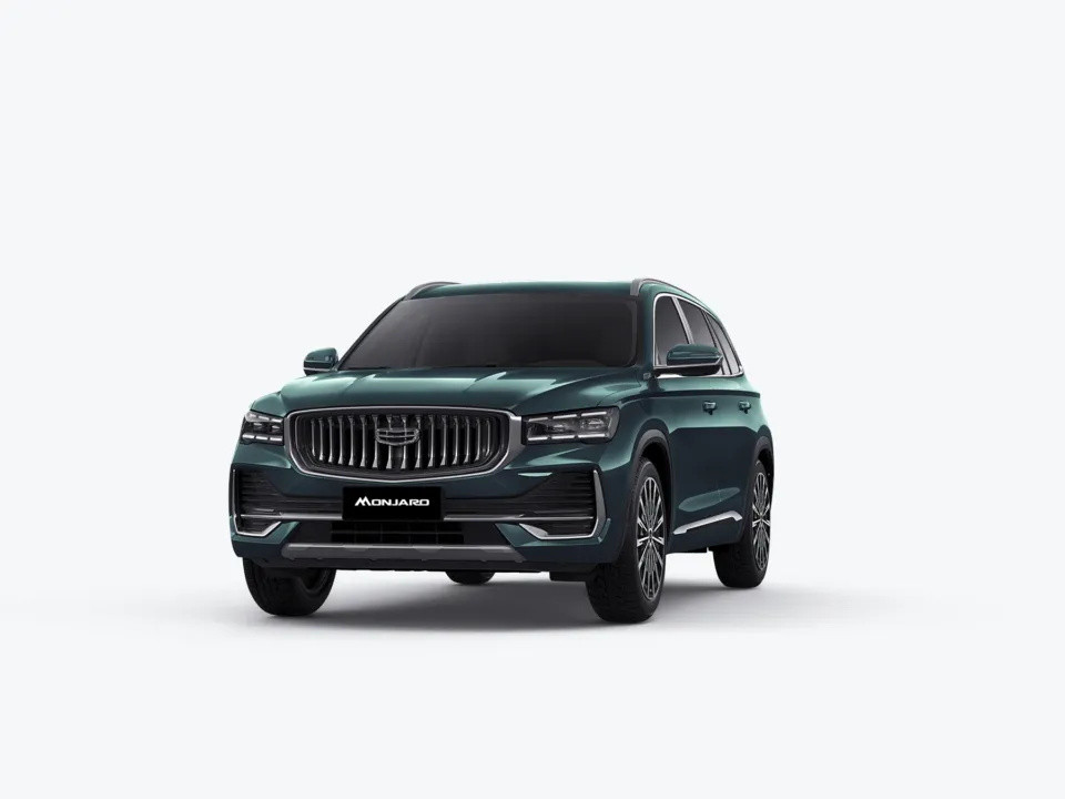 Geely Monjaro , зеленый