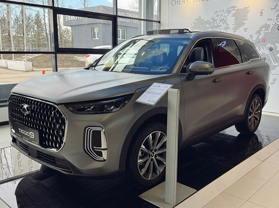 Chery Tiggo 9 Прайм / Prime, серый