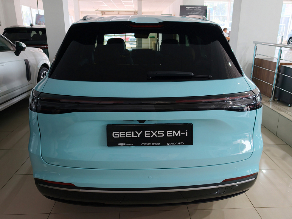 Geely EX5 EM-i Макс, голубой