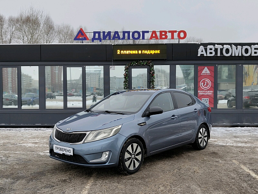 Kia Rio Luxe, 2014 года, пробег 215000 км