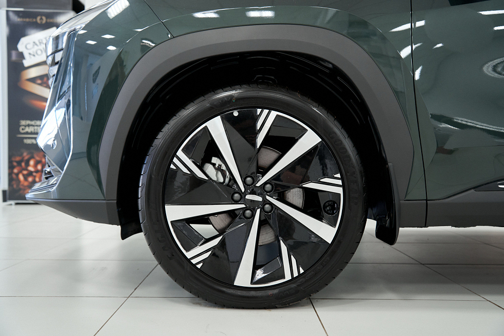 Geely Atlas Флагман, зеленый