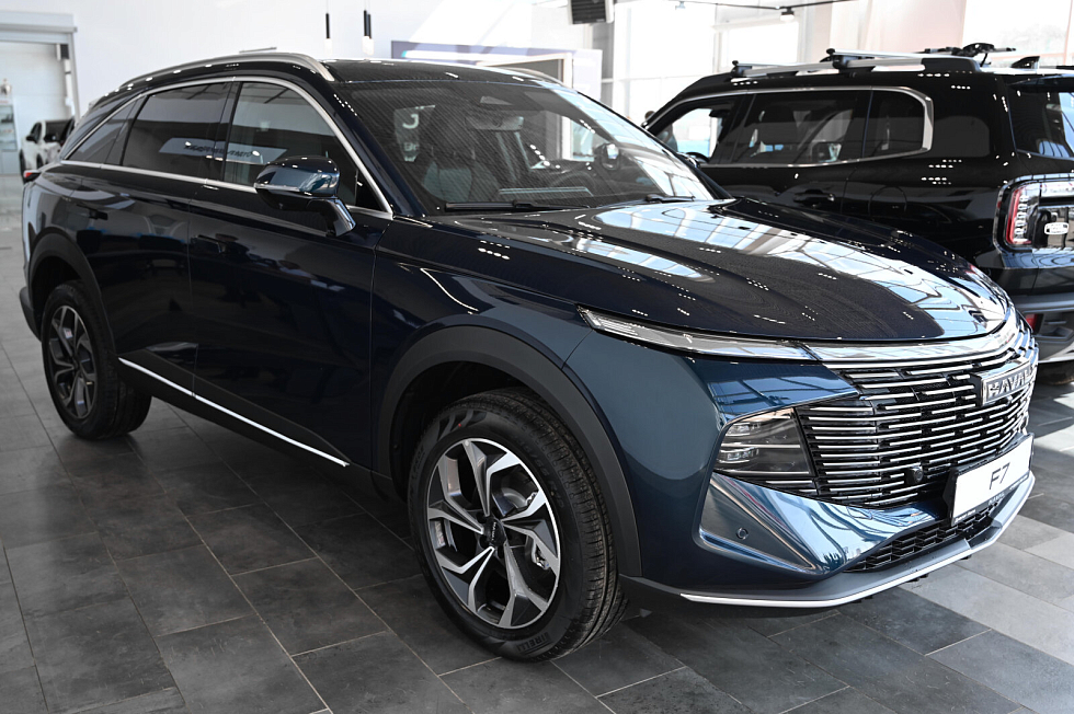 Haval F7 Оптимум, голубой