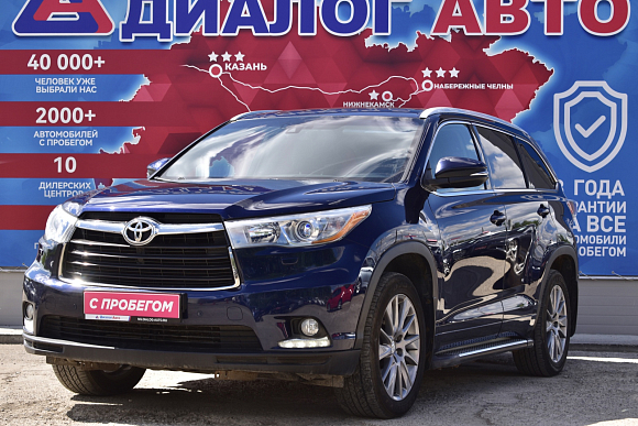 Toyota Highlander Люкс, 2014 года, пробег 166000 км