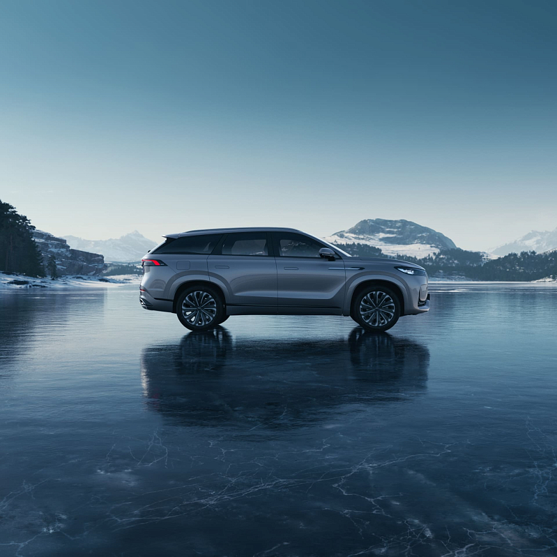 Geely Atlas Люкс, белый