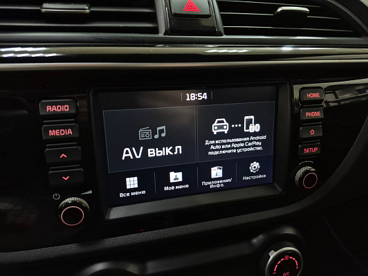Kia Rio Prestige, 2019 года, пробег 100600 км