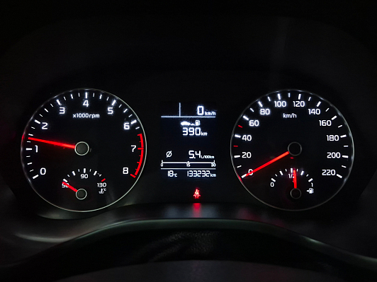 Kia Rio Luxe, 2020 года, пробег 133231 км