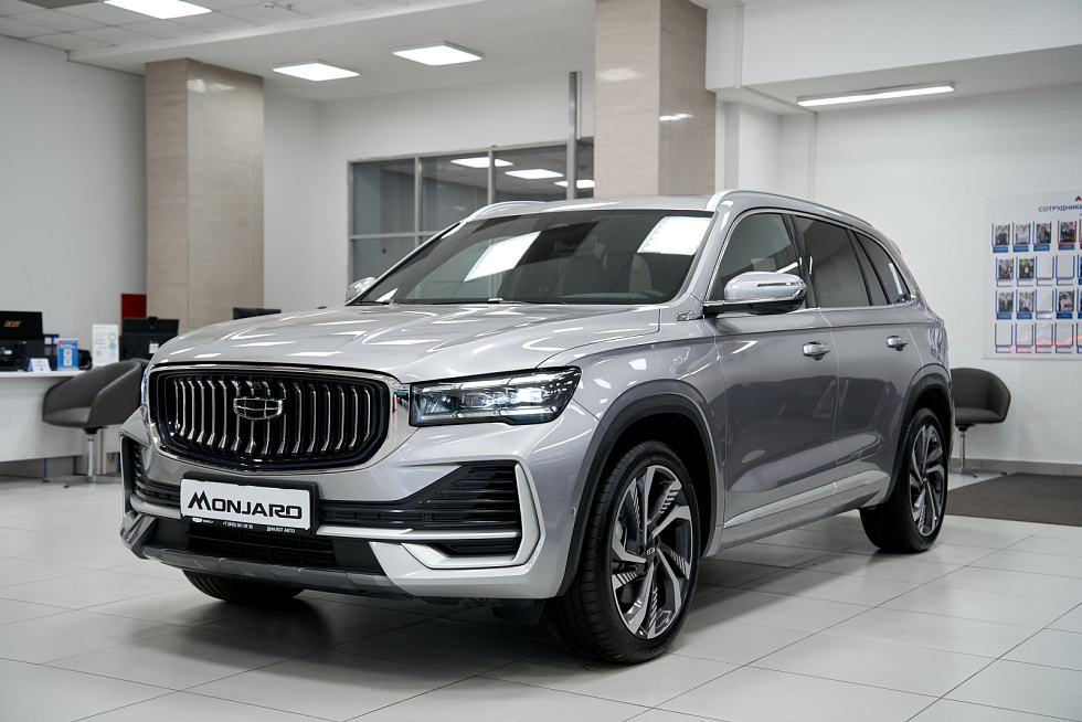 Geely Monjaro Exclusive, серый