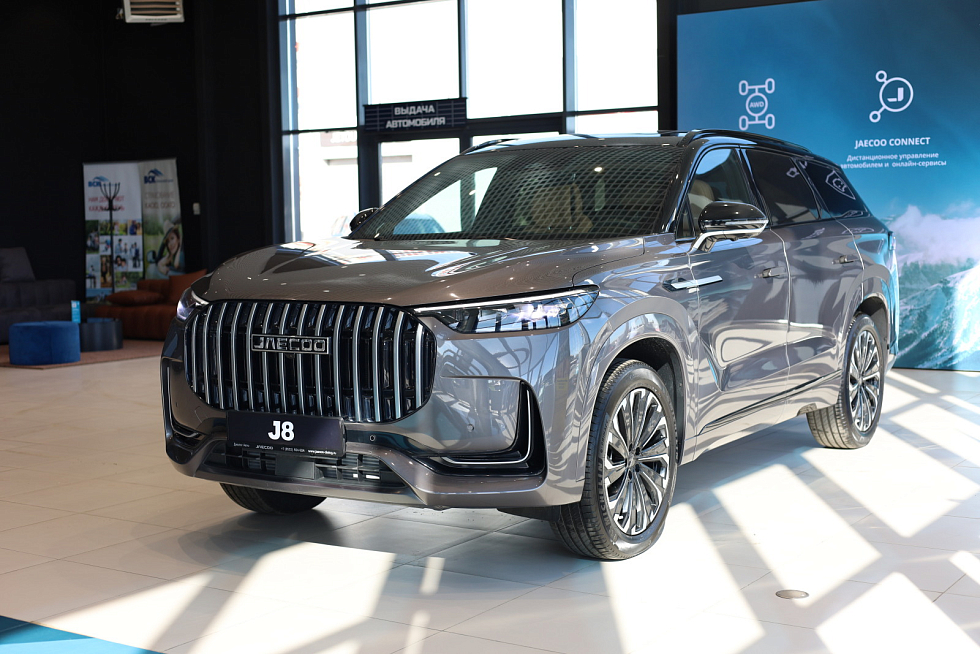 Jaecoo J8 Престиж +, серый