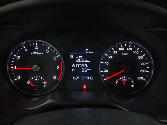 Kia Rio Comfort, 2019 года, пробег 84742 км