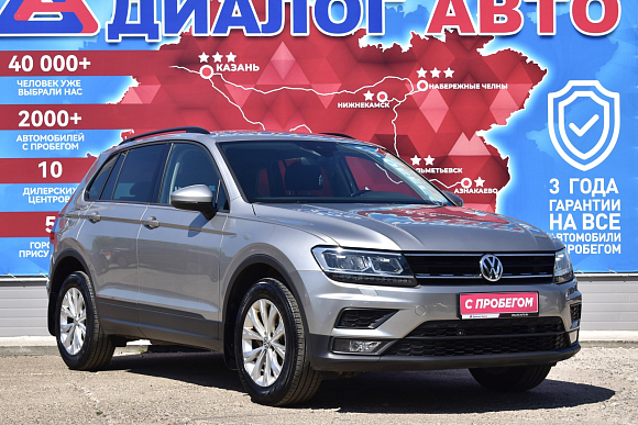 Volkswagen Tiguan Highline, 2019 года, пробег 90406 км