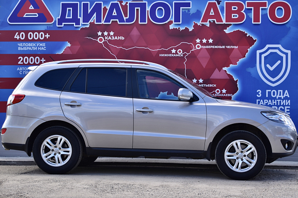Hyundai Santa Fe Base, 2010 года, пробег 116500 км