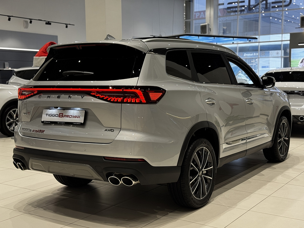 Chery Tiggo 8 Pro Max Ультима/Ultimate 4WD, серебряный