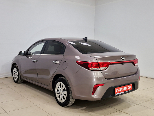 Kia Rio Prestige, 2019 года, пробег 100600 км