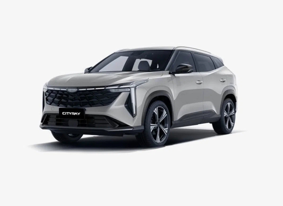 Geely Cityray Флагман, серебряный