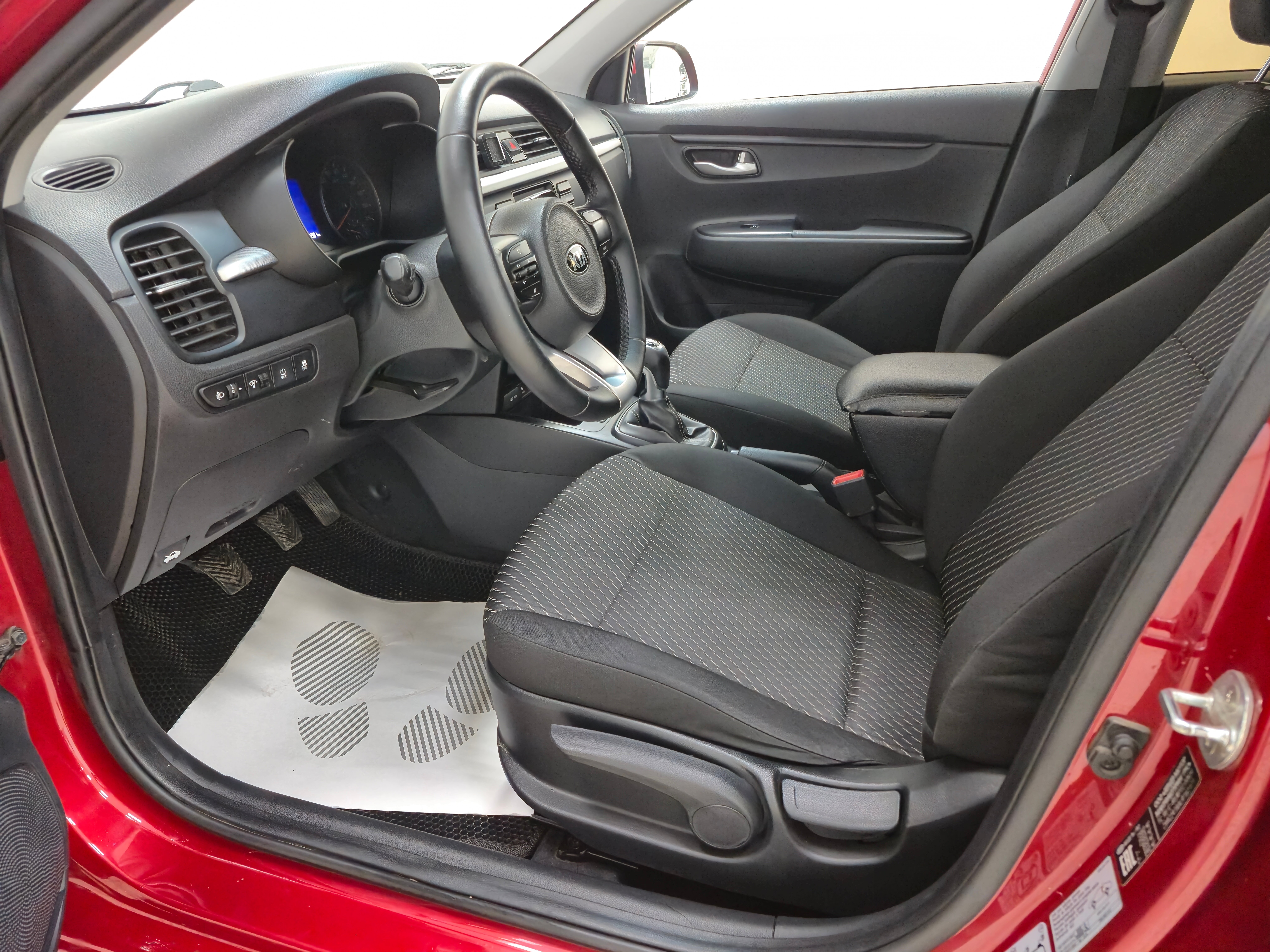 Kia Rio Comfort, 2019 года, пробег 177281 км