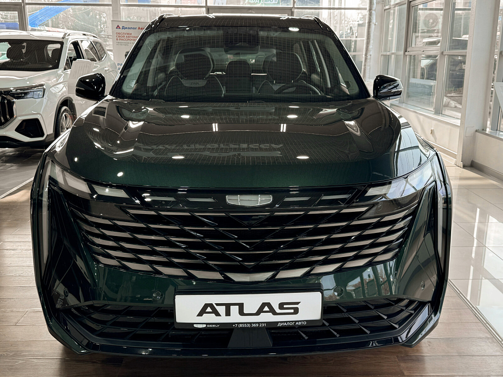 Geely Atlas Флагман, зеленый