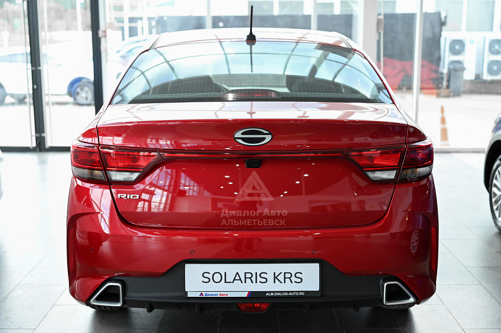 Solaris KRS Luxe AV, красный