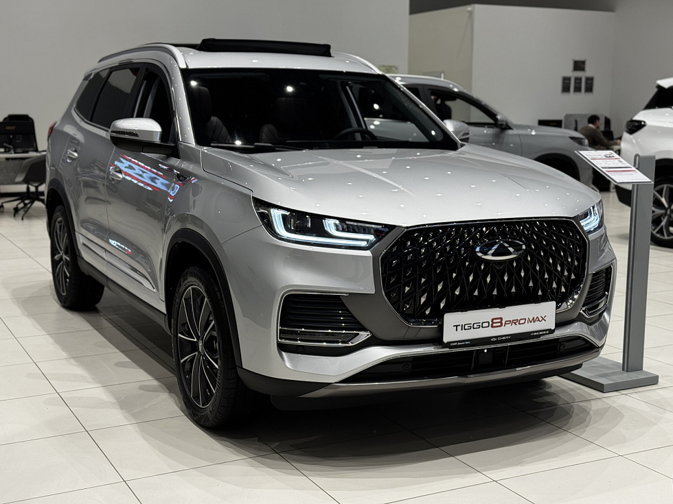 Chery Tiggo 8 Pro Max Ультима/Ultimate 4WD, серебряный