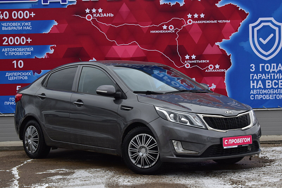 Kia Rio Prestige, 2013 года, пробег 161586 км