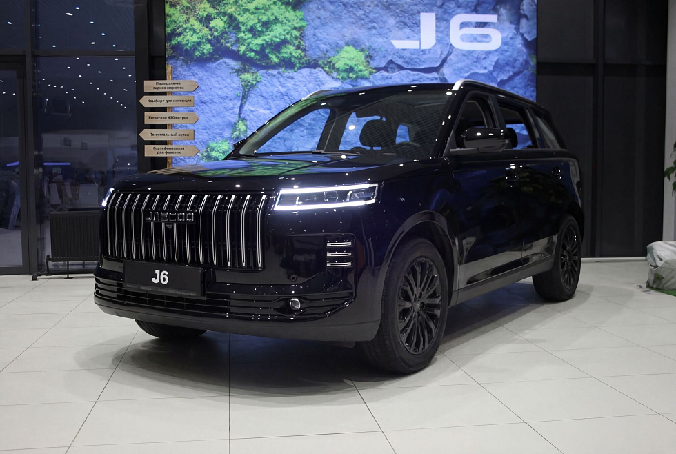 Jaecoo J6 Престиж, черный