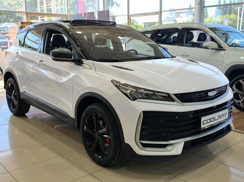 Geely Coolray Эксклюзив, белый