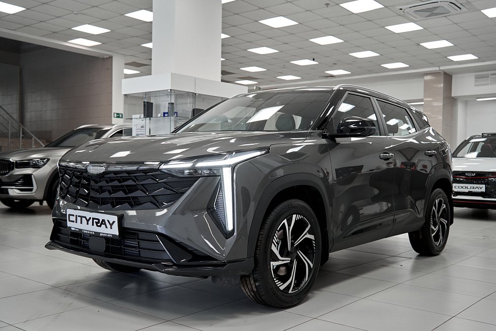 Geely Cityray Флагман, серый