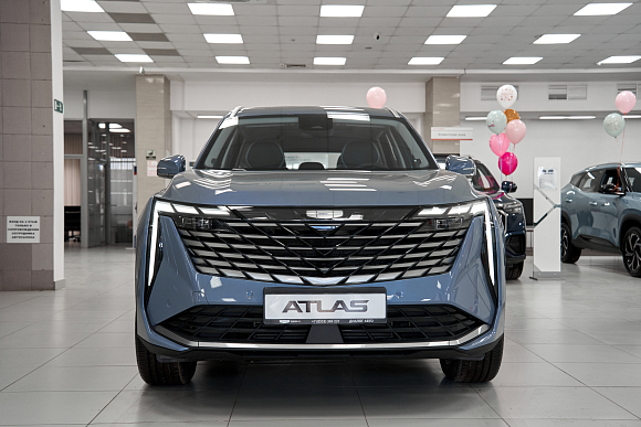 Geely Atlas Flagship, голубой