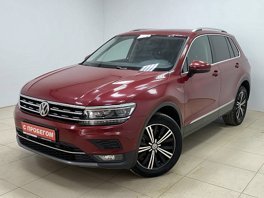 Volkswagen Tiguan Exclusive, 2017 года, пробег 127884 км