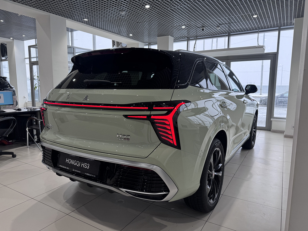 Hongqi HS3 Делюкс (Deluxe), зеленый