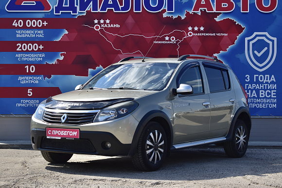 Renault Sandero, 2012 года, пробег 95500 км
