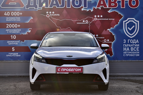 Kia Rio Style, 2021 года, пробег 43400 км