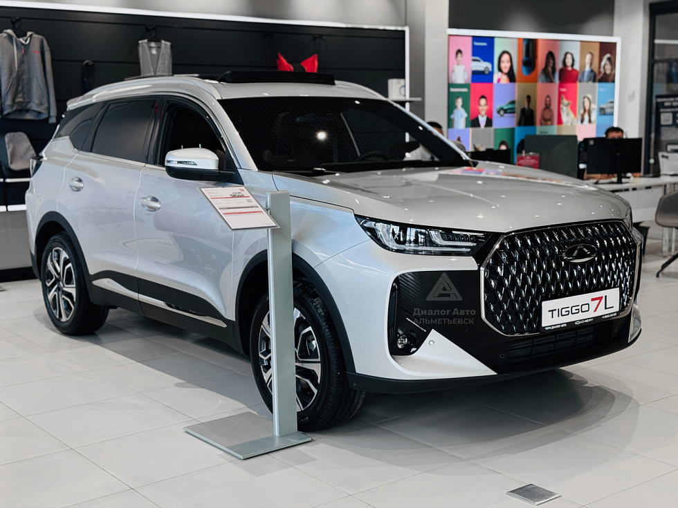 Chery Tiggo 7L Prime, серебряный