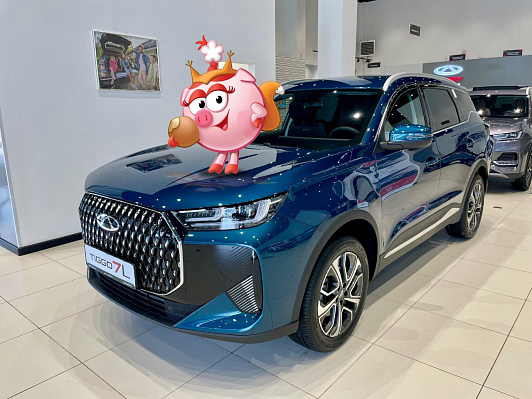 Chery Tiggo 7L Prime, синий