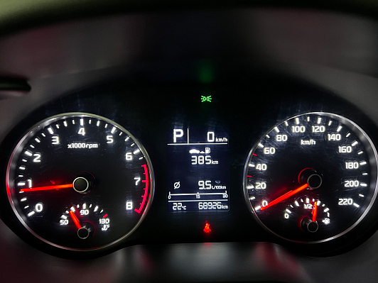 Kia Rio Prestige, 2020 года, пробег 68920 км