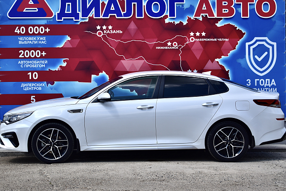 Kia Optima Prestige, 2019 года, пробег 91333 км