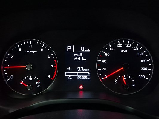 Kia Rio Prestige, 2021 года, пробег 69264 км
