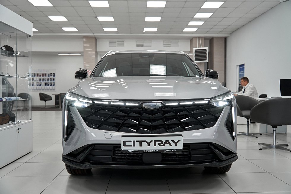 Geely Cityray Комфорт, серебряный
