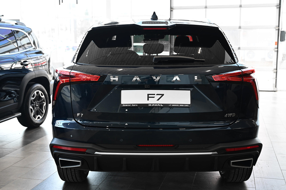 Haval F7 Оптимум, голубой