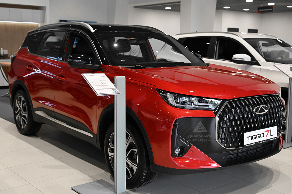 Chery Tiggo 7L Prime, красный