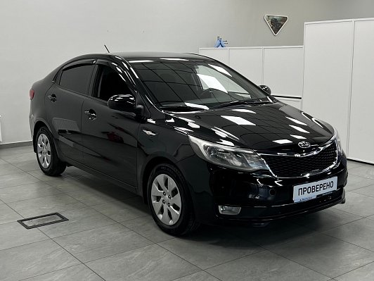 Kia Rio Luxe, 2017 года, пробег 114477 км