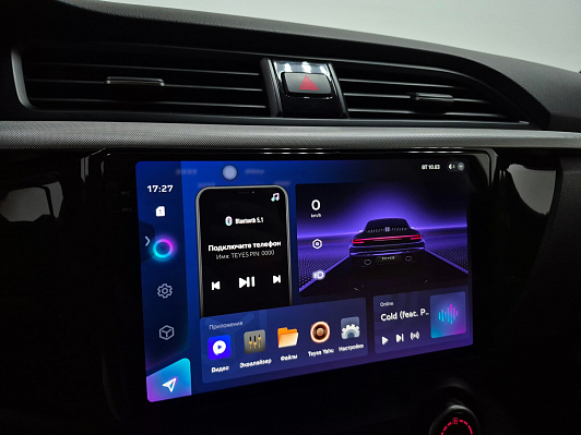 Kia Rio, 2017 года, пробег 115580 км