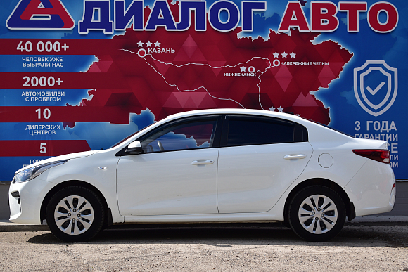 Kia Rio Comfort, 2017 года, пробег 128050 км