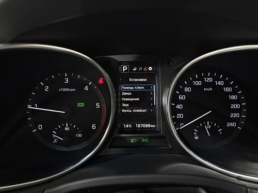 Hyundai Santa Fe Dynamic, 2017 года, пробег 167098 км