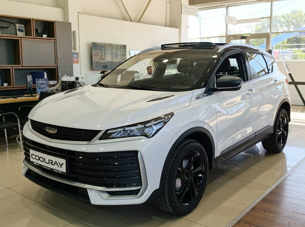 Geely Coolray Эксклюзив, белый