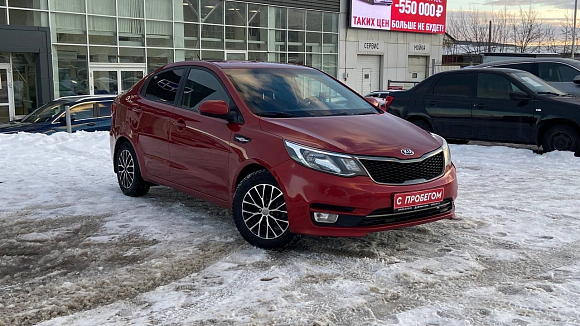 Kia Rio Comfort Аудио, 2016 года, пробег 143512 км