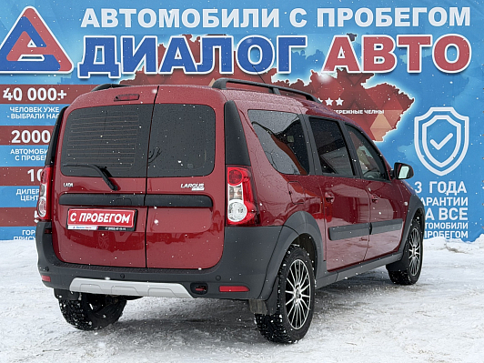 Lada (ВАЗ) Largus Luxe (5 мест), 2019 года, пробег 123500 км