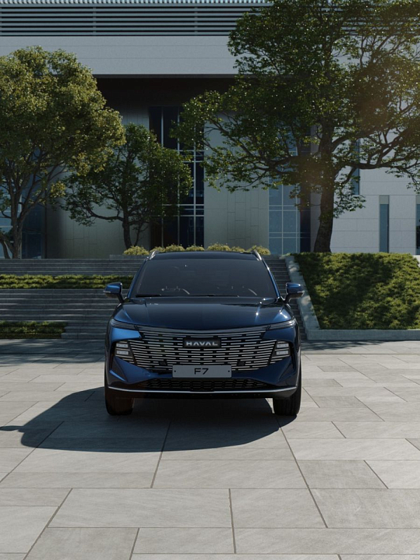Haval F7 Tech Plus, синий