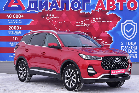 Chery Tiggo 7 Pro Prestige, 2022 года, пробег 41300 км