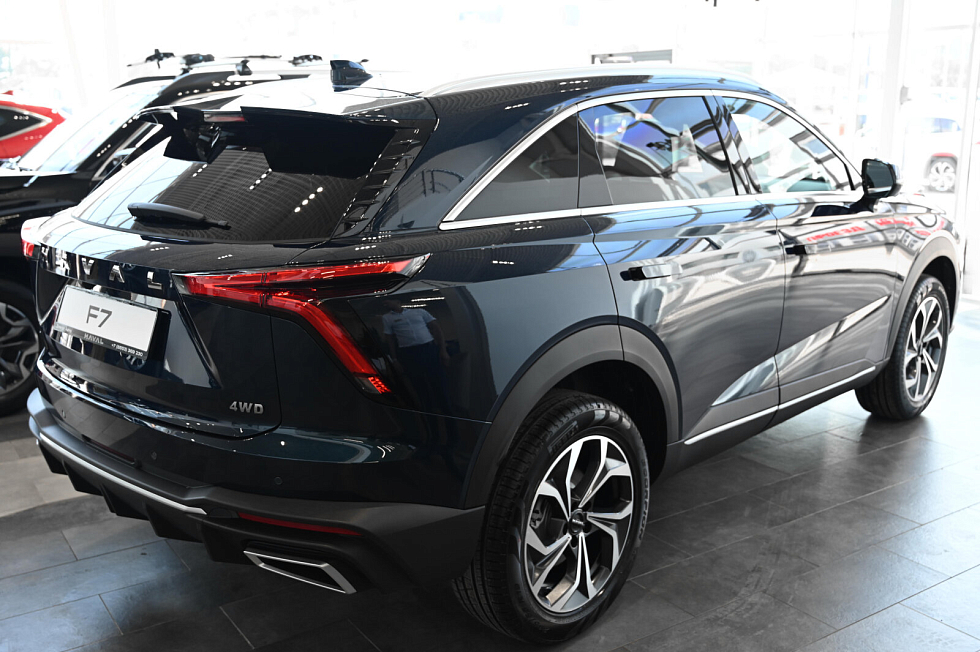 Haval F7 Оптимум, голубой