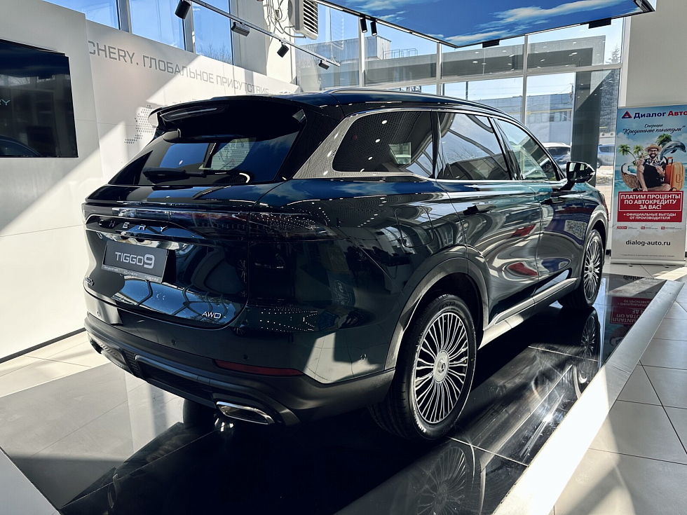 Chery Tiggo 9 Prime, зеленый